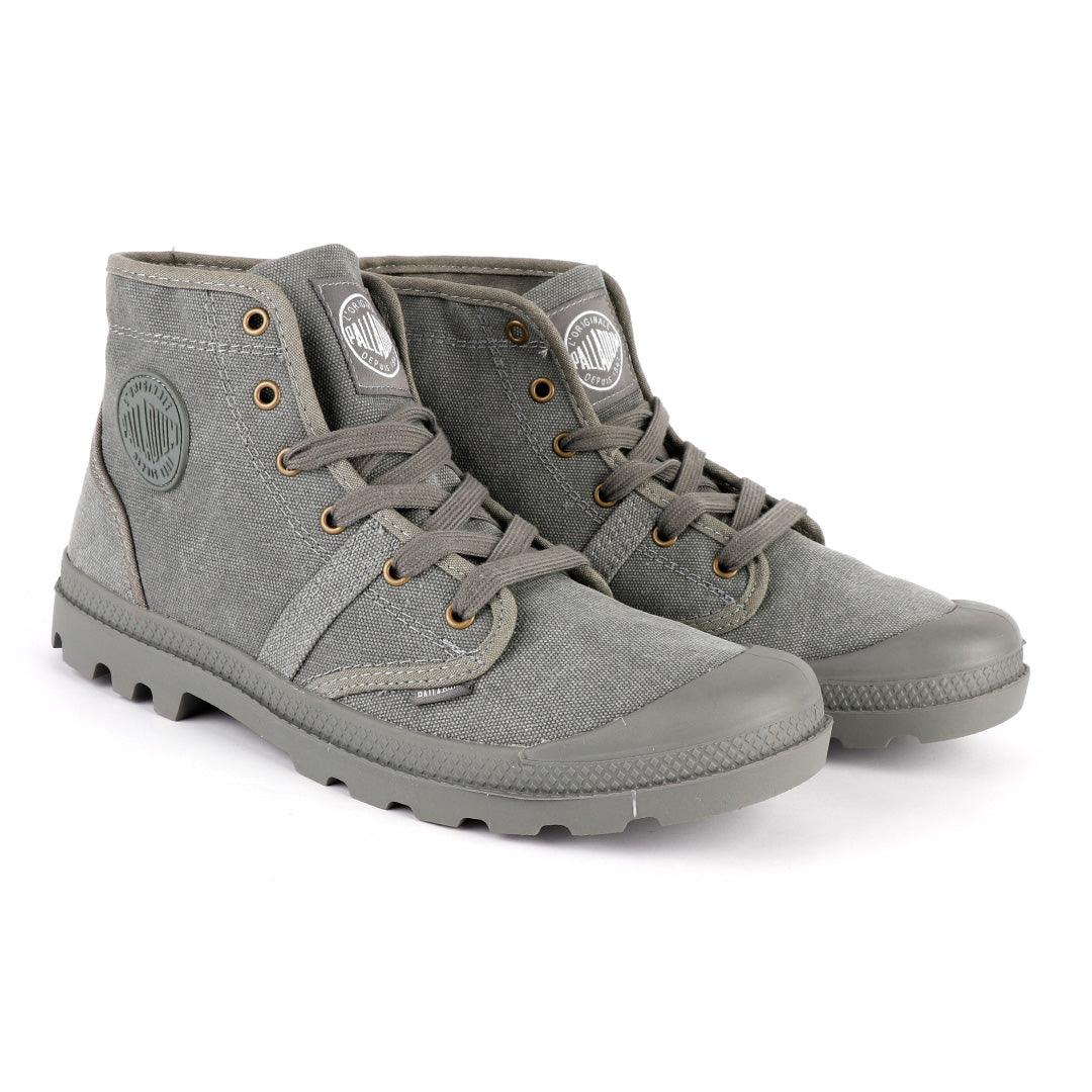 Palladium Depuis Jean Top Boot- Grey - Obeezi