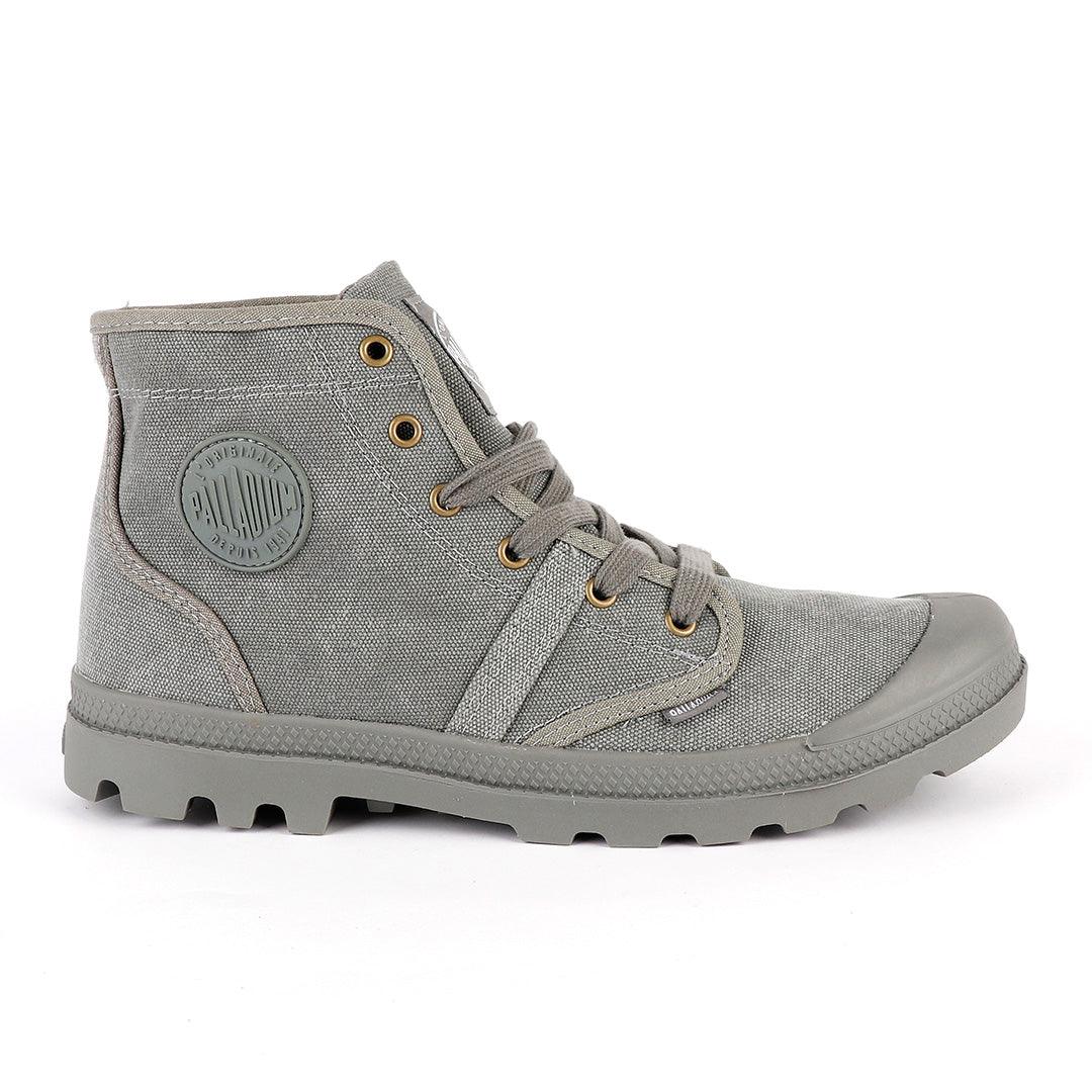 Palladium Depuis Jean Top Boot- Grey - Obeezi