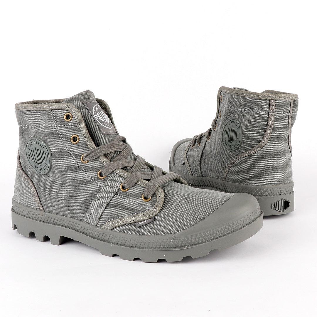 Palladium Depuis Jean Top Boot- Grey - Obeezi
