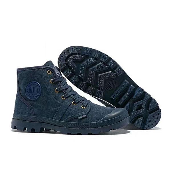 Palladium Jean Night Top Navy Blue Boots - Obeezi