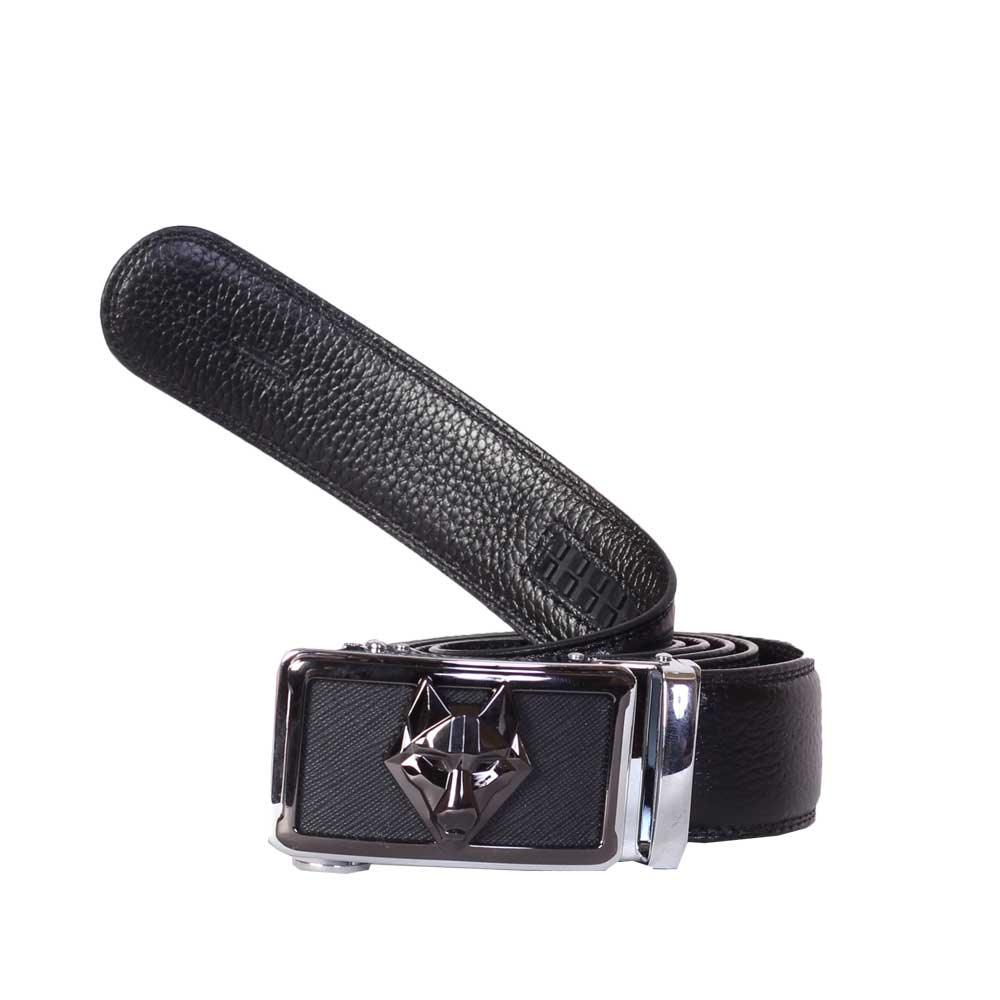 Philipp Plein Men's Cat Head Leather Belt – Black - Obeezi.com