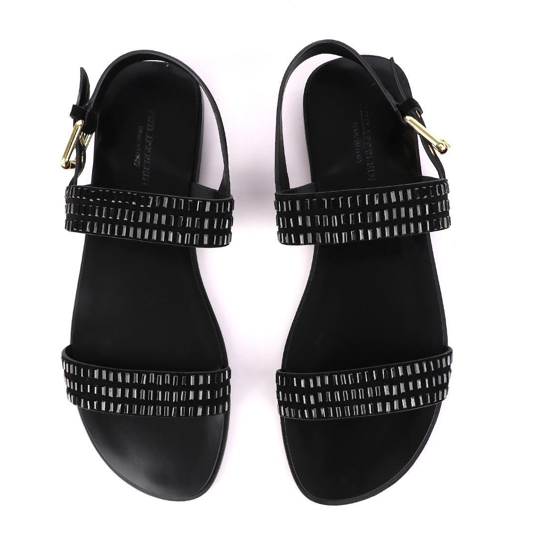 Philipp Plein Swarovski Crystal Studded Sandals - Obeezi