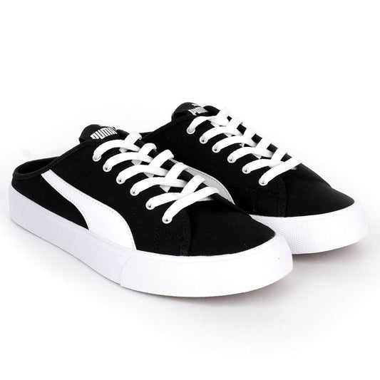 PM Bari Mule Black Mens' Sneakers - Obeezi.com