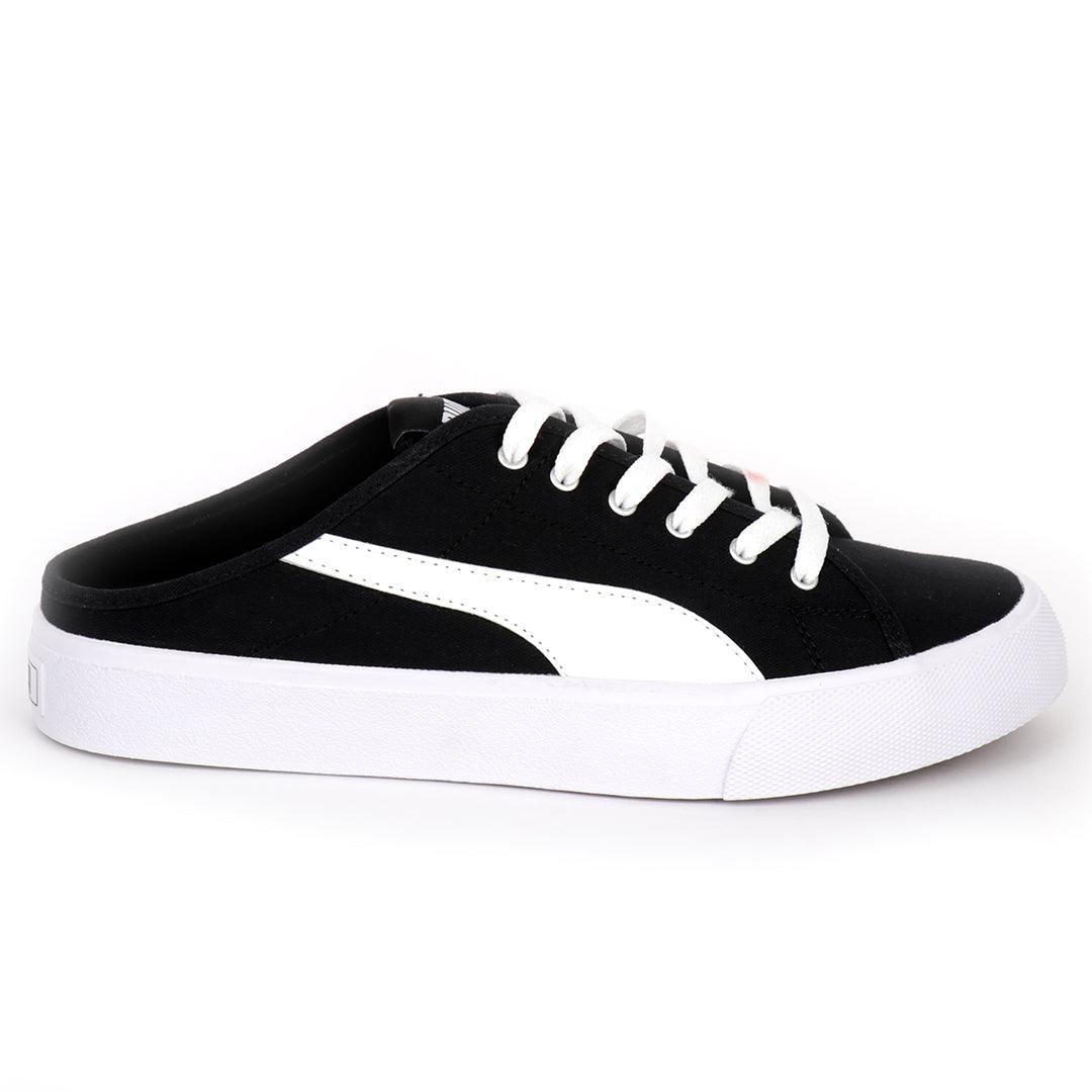 PM Bari Mule Black Mens' Sneakers - Obeezi.com