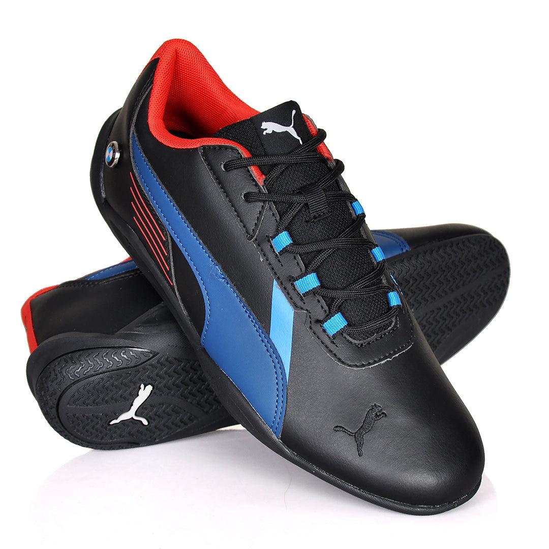 PM BMW Motorsport R Cat Machina Sneakers - Black Navyblue - Obeezi.com