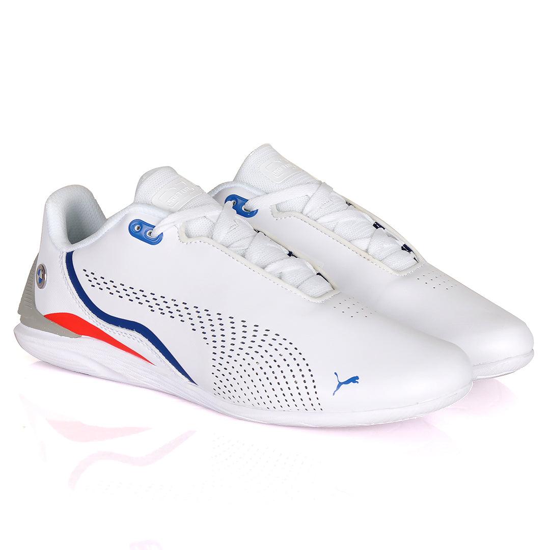 PM BMW Motorsport White R Cat Machina Sneakers - Obeezi.com