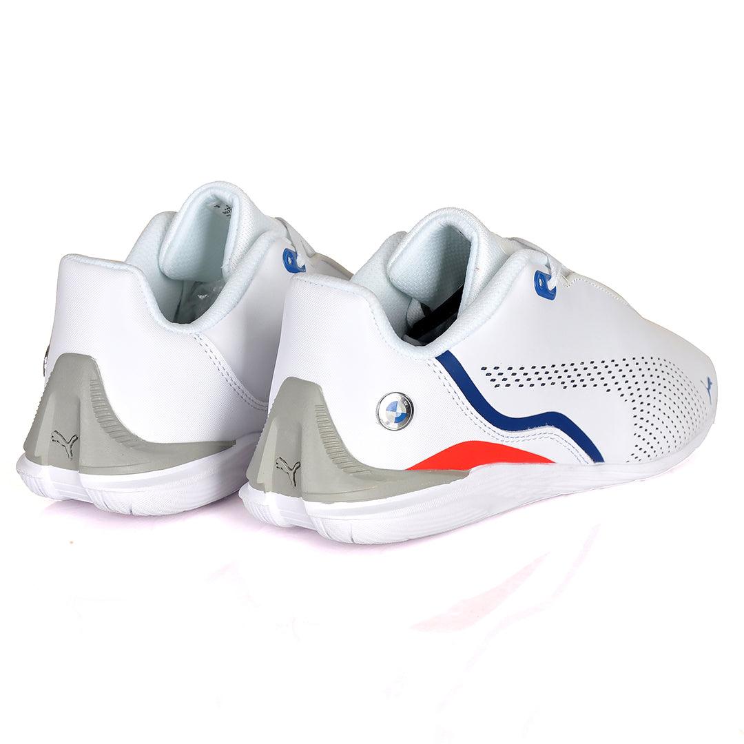 PM BMW Motorsport White R Cat Machina Sneakers - Obeezi.com