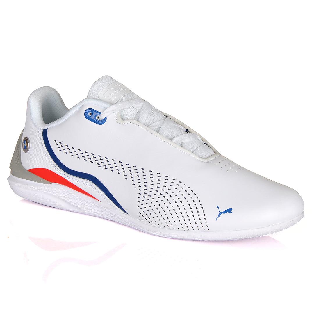 PM BMW Motorsport White R Cat Machina Sneakers - Obeezi.com