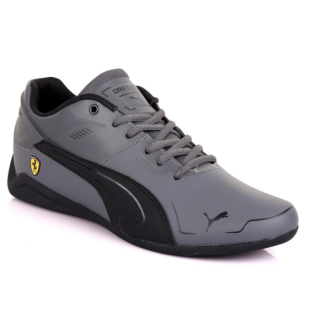 PM Ferrari Drift Cat Delta Sneakers-Grey - Obeezi.com