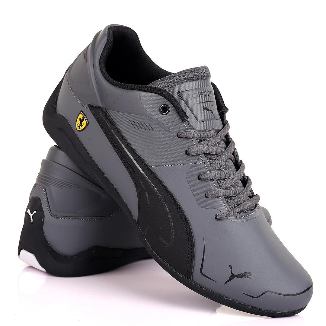 PM Ferrari Drift Cat Delta Sneakers-Grey - Obeezi.com