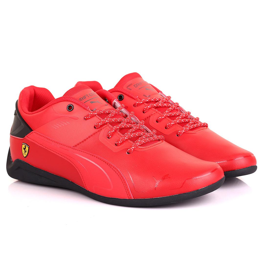 PM Ferrari Drift Cat Delta Sneakers-Red - Obeezi.com