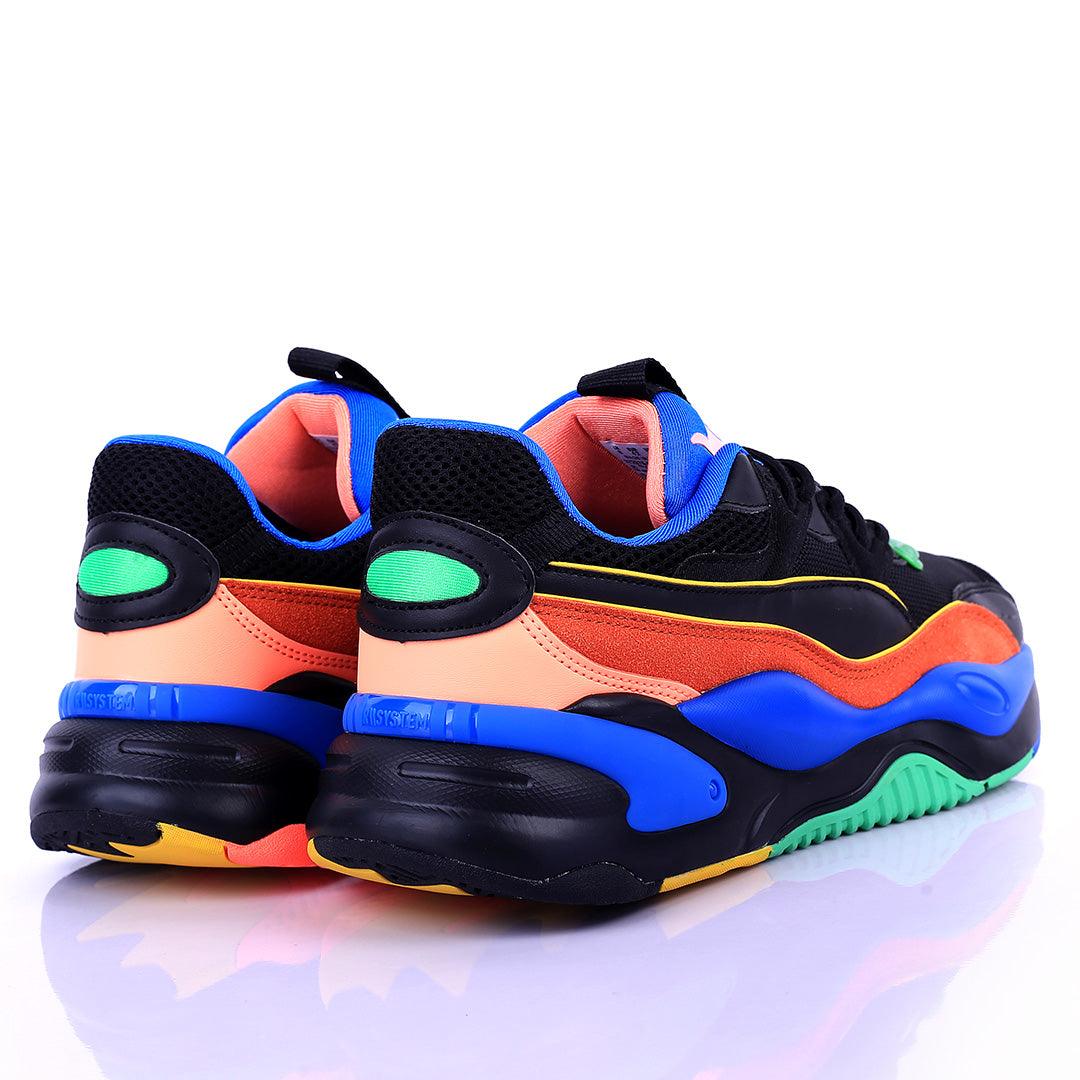PM Future Rider Lace Up Multi Coloured Sneaker - Obeezi.com