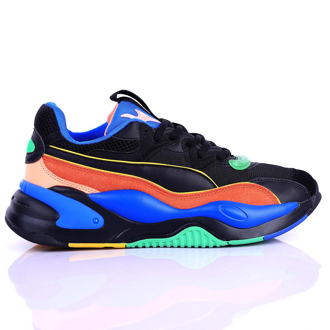 PM Future Rider Lace Up Multi Coloured Sneaker - Obeezi.com