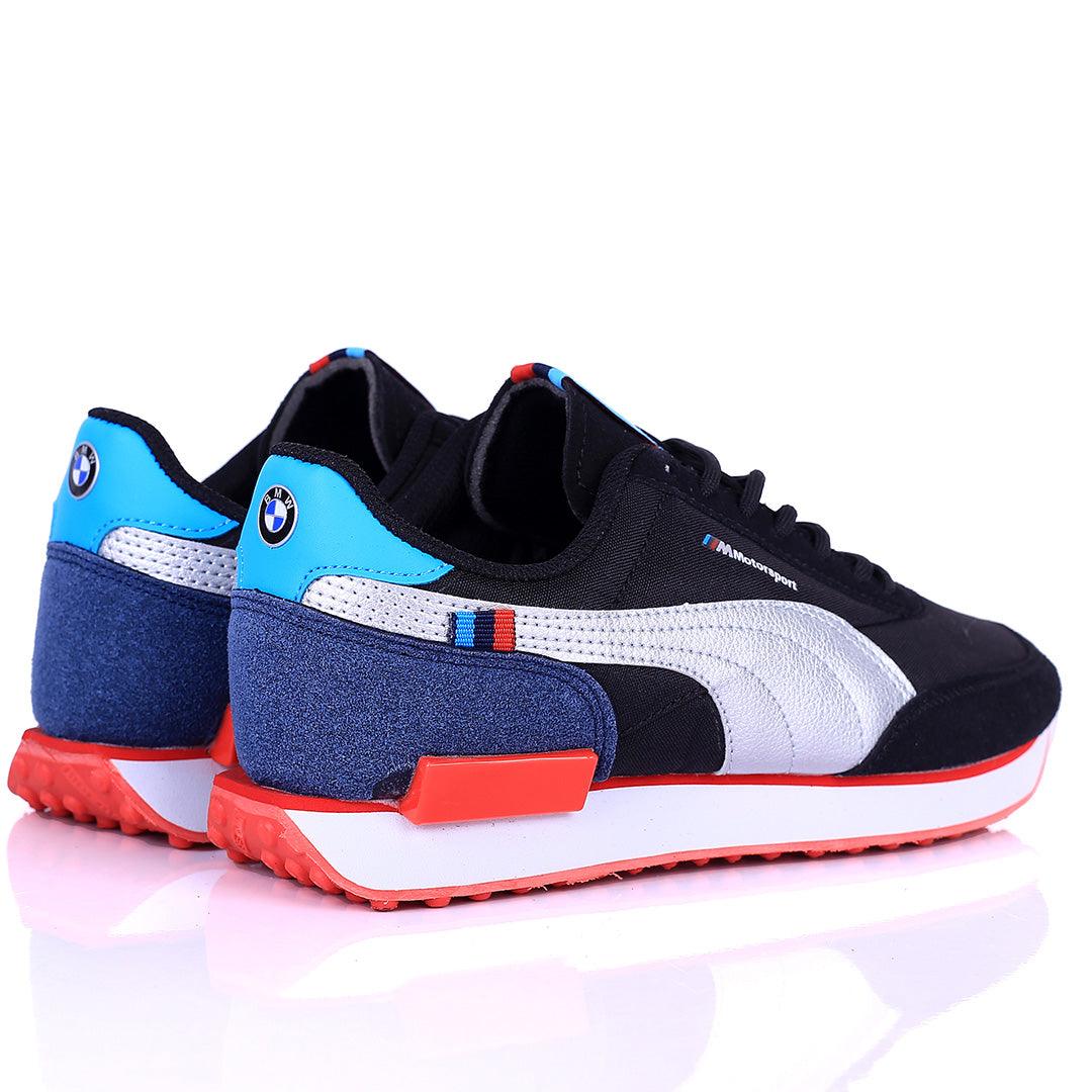 PM Future Rider Low Heel Sneaker -Black - Obeezi.com