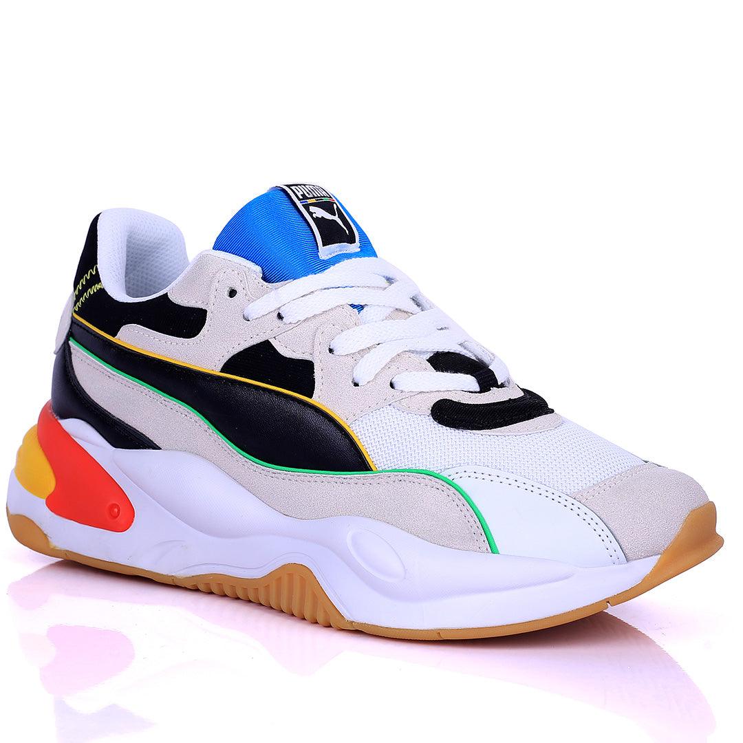 PM Future Rider Multi Coloured Lace Up Sneaker - Obeezi.com
