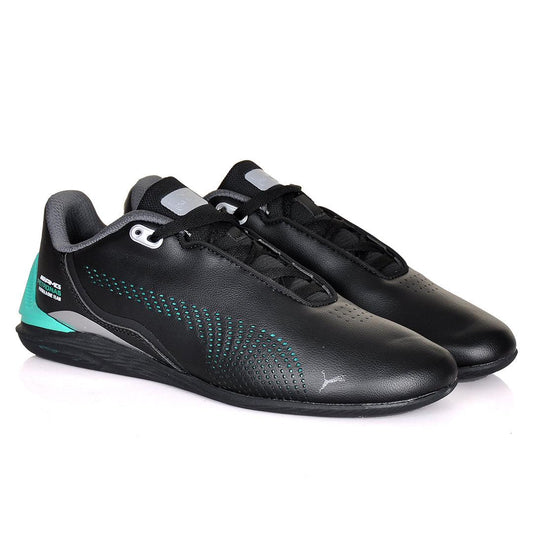 PM Green Drift Cat Decima Motorsport Black Sneakers - Obeezi.com