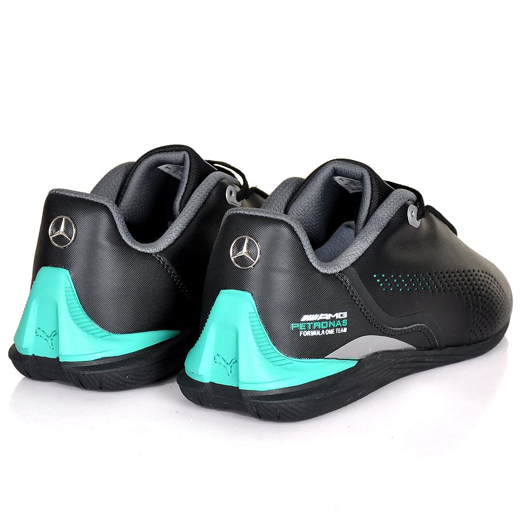 PM Green Drift Cat Decima Motorsport Black Sneakers - Obeezi.com