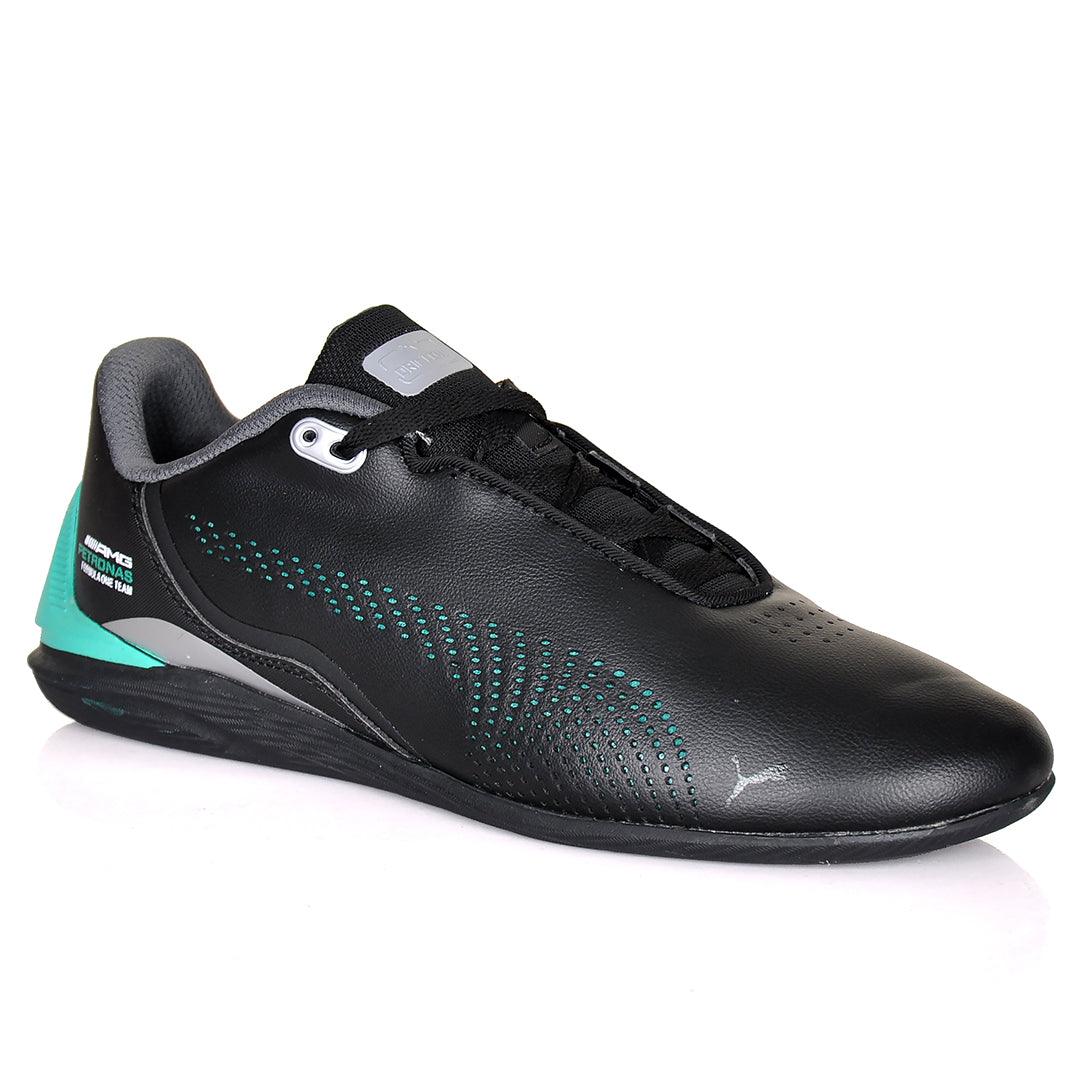 PM Green Drift Cat Decima Motorsport Black Sneakers - Obeezi.com
