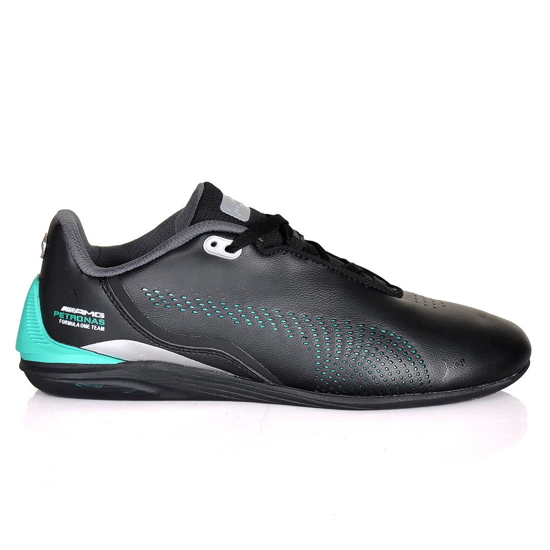 PM Green Drift Cat Decima Motorsport Black Sneakers - Obeezi.com