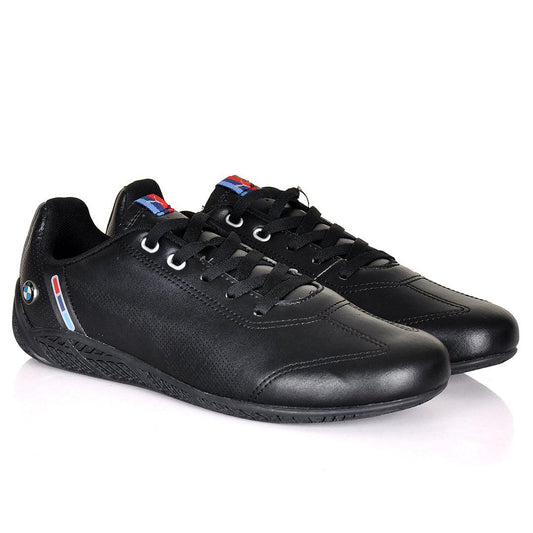 PM Motorsport Side BMW Logo Sneakers - Black - Obeezi.com