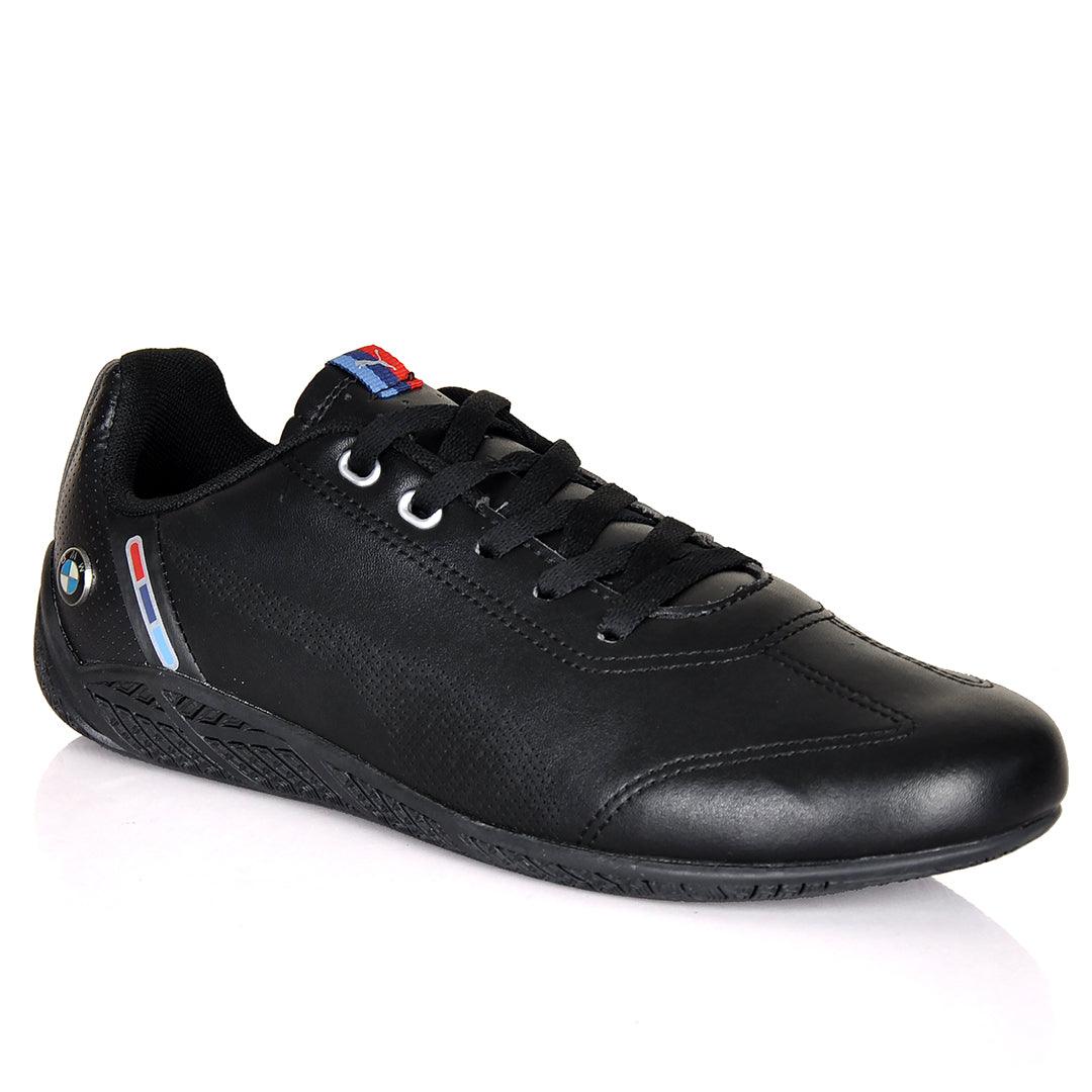 PM Motorsport Side BMW Logo Sneakers - Black - Obeezi.com