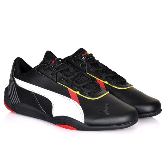PM Red Bull Racing Logo Designed Sneakers -Black - Obeezi.com