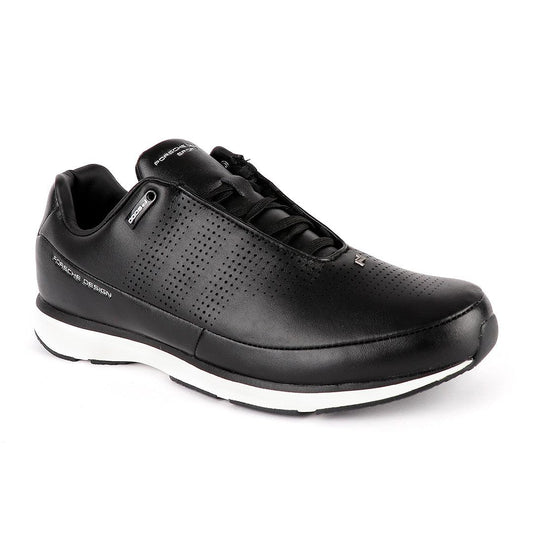 Porsche Design Black and White Running Sneaker - Obeezi