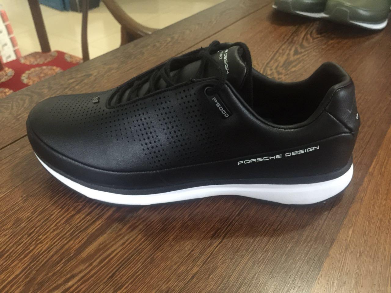 Porsche Design Black and White Running Sneaker - Obeezi