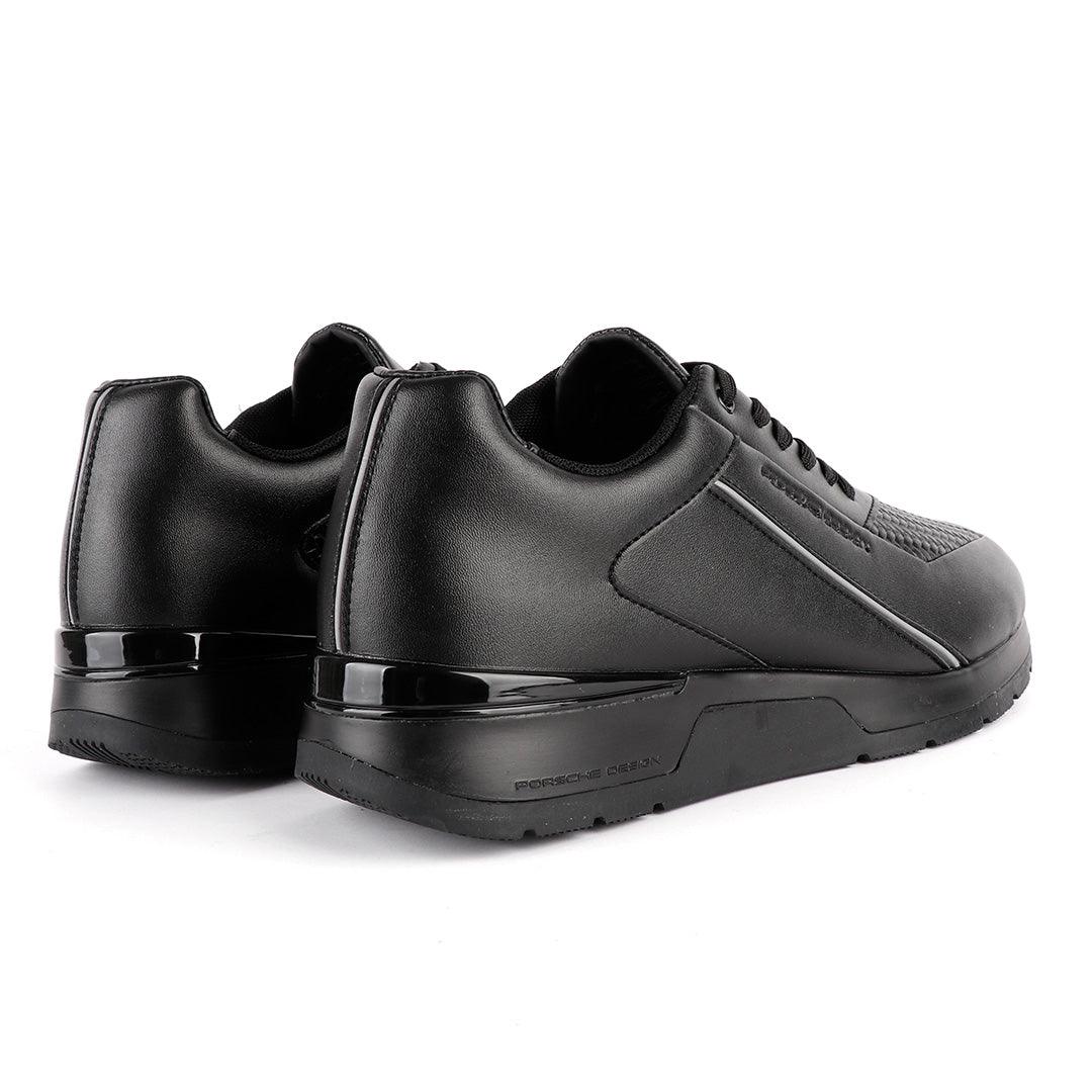 Porsche Design Black pattern and Grey slide Sneaker - Obeezi