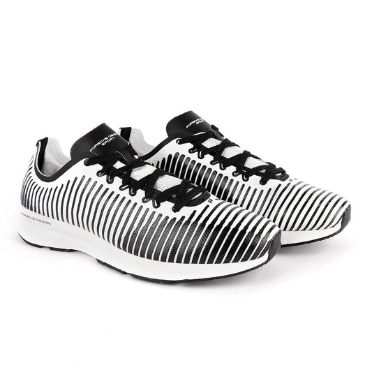 Porsche Design Sport Running White and black pattern Sneaker - Obeezi