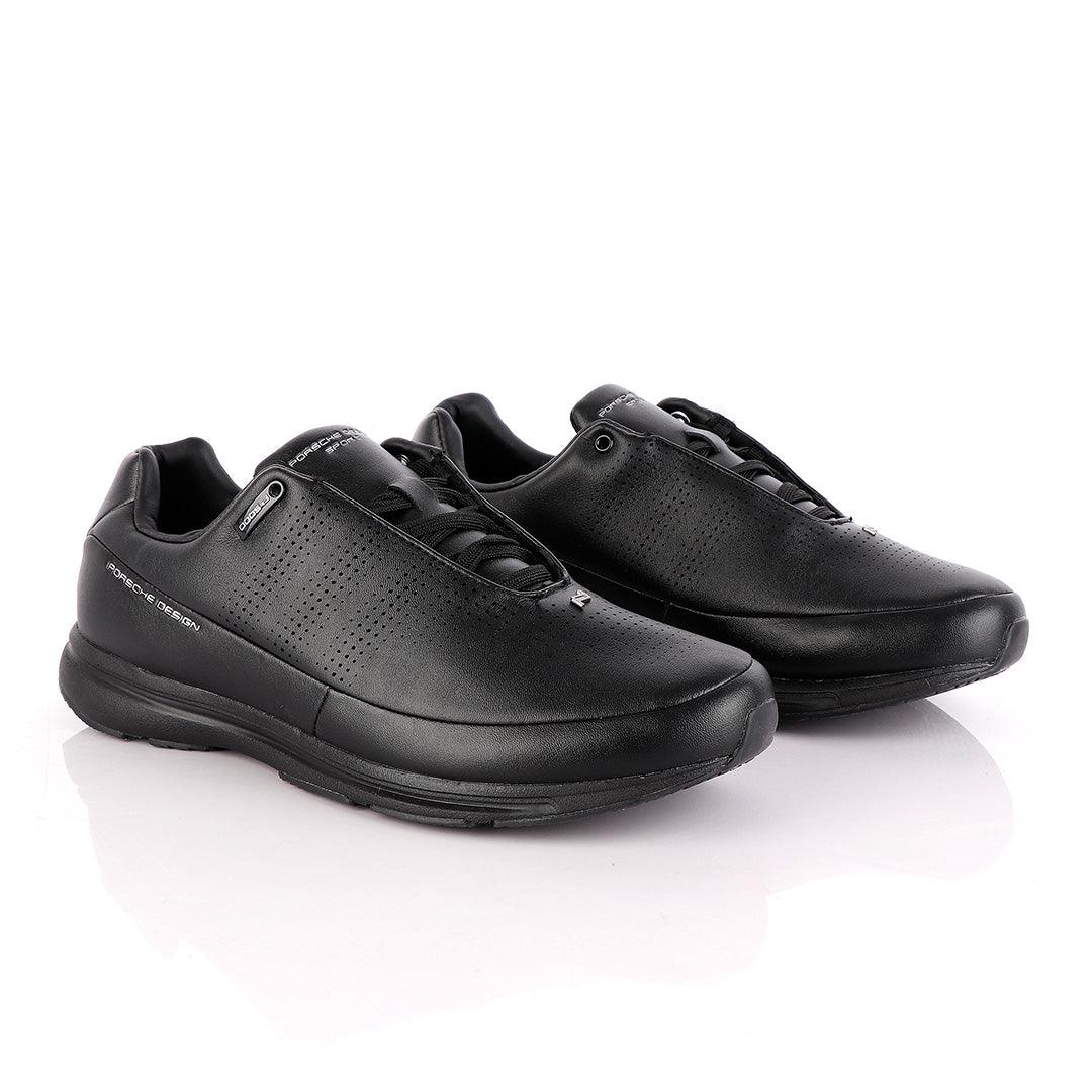 Porsche Sport Running Sneaker - Black - Obeezi