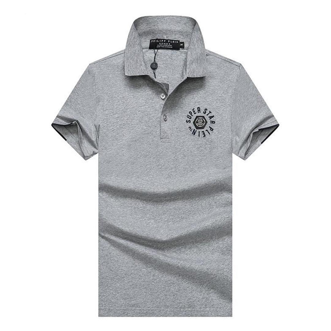 PP Grey Royal Luxury Cotton Polo - Obeezi.com
