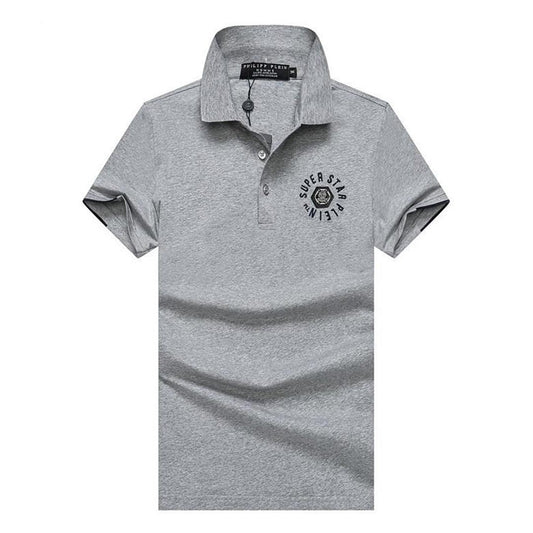 PP Grey Royal Luxury Cotton Polo - Obeezi.com