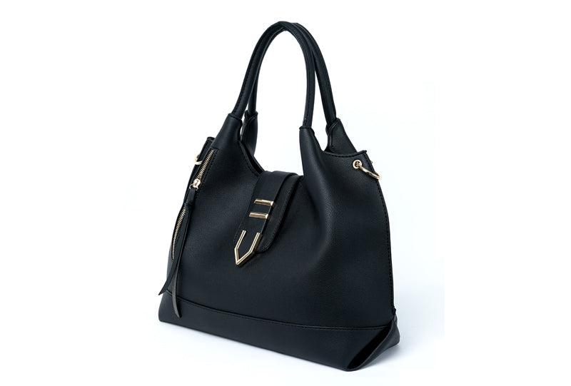 Prado Authentic Premium Leather Bag Set of 3 - Grey - Obeezi.com