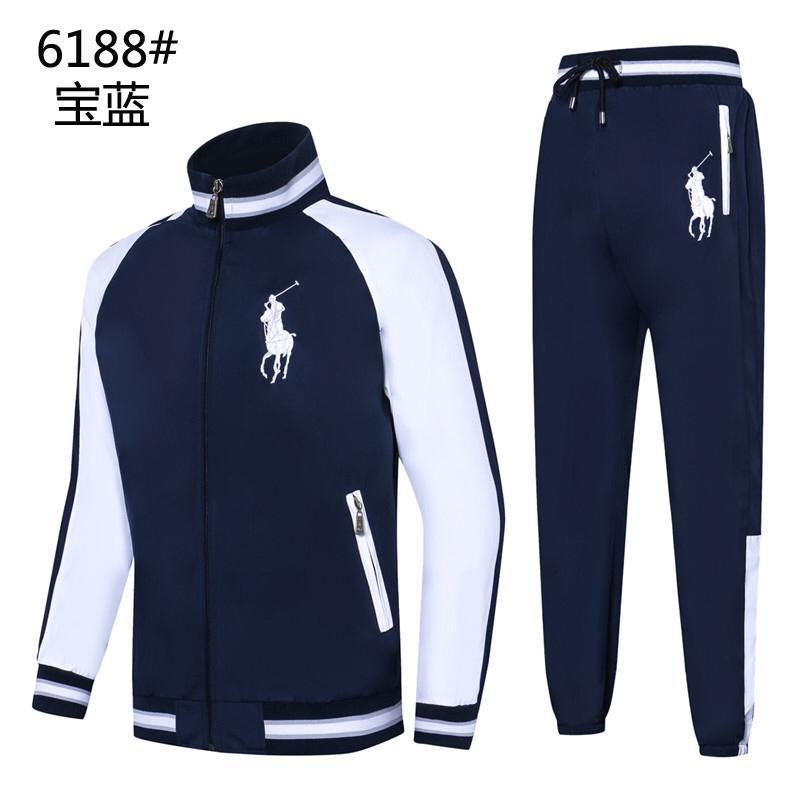 PRL Big White Pony Navyblue Tracksuit - Obeezi