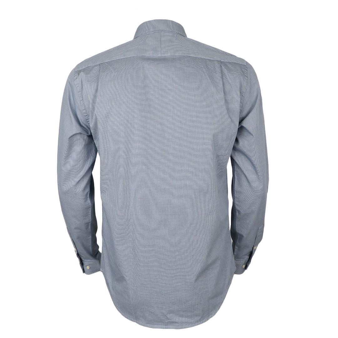 PRL Blue Custom Longsleeve Shirt with Small Pony - Obeezi