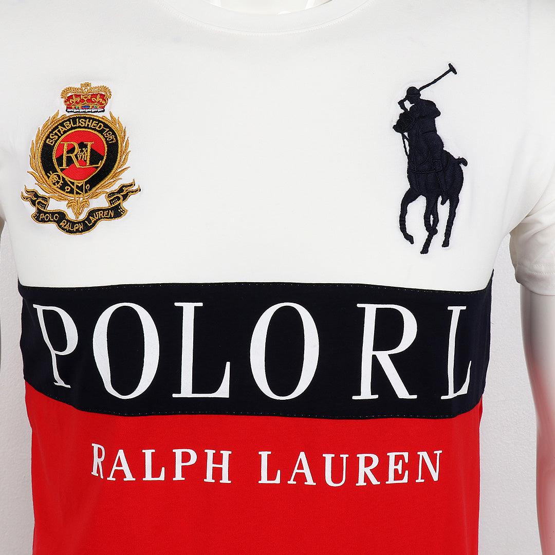 PRL Boldly Crested Dry-Fit Red T-shirt - Obeezi.com