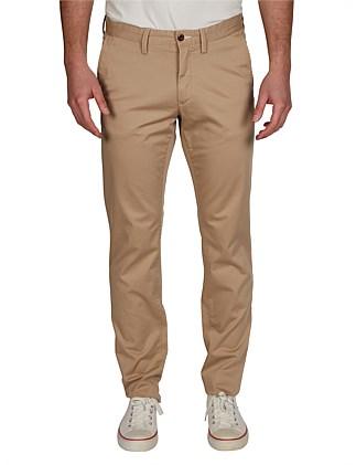 PRL Brown Classic Fit Bedford Chino Pants - Obeezi