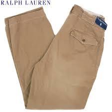 PRL Brown Classic Fit Bedford Chino Pants - Obeezi