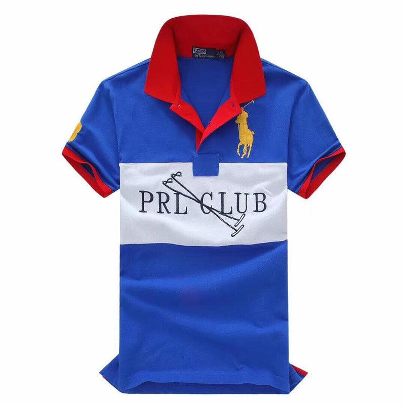 PRL Club Polo | Blue Red - Obeezi