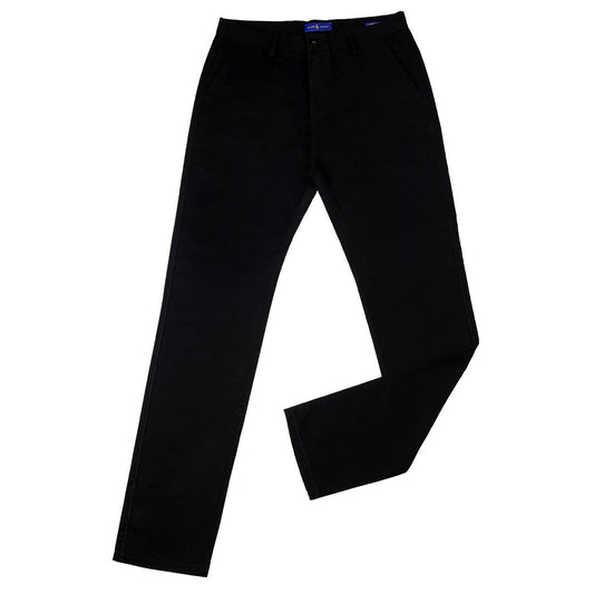 PRL Fashion Custom Fit Mesh Chinos- Black - Obeezi.com