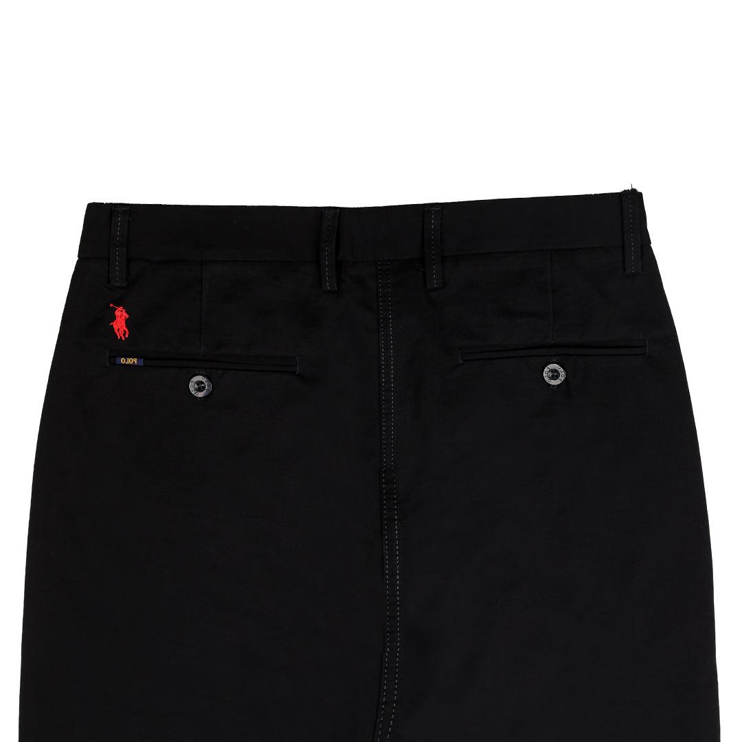 PRL Fashion Custom Fit Mesh Chinos- Black - Obeezi.com
