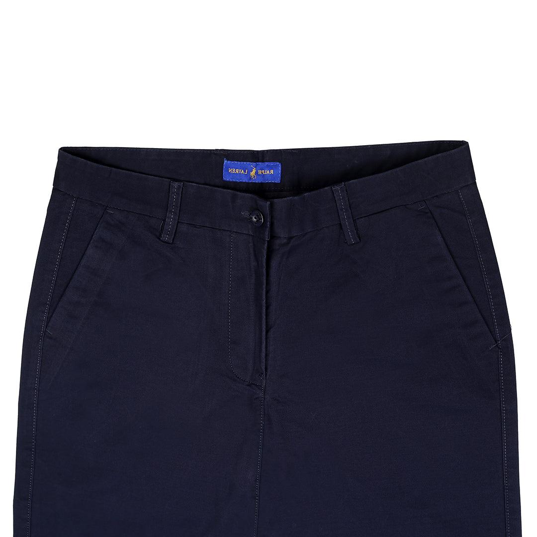 PRL Fashion Custom Fit Mesh Chinos-Blue - Obeezi.com