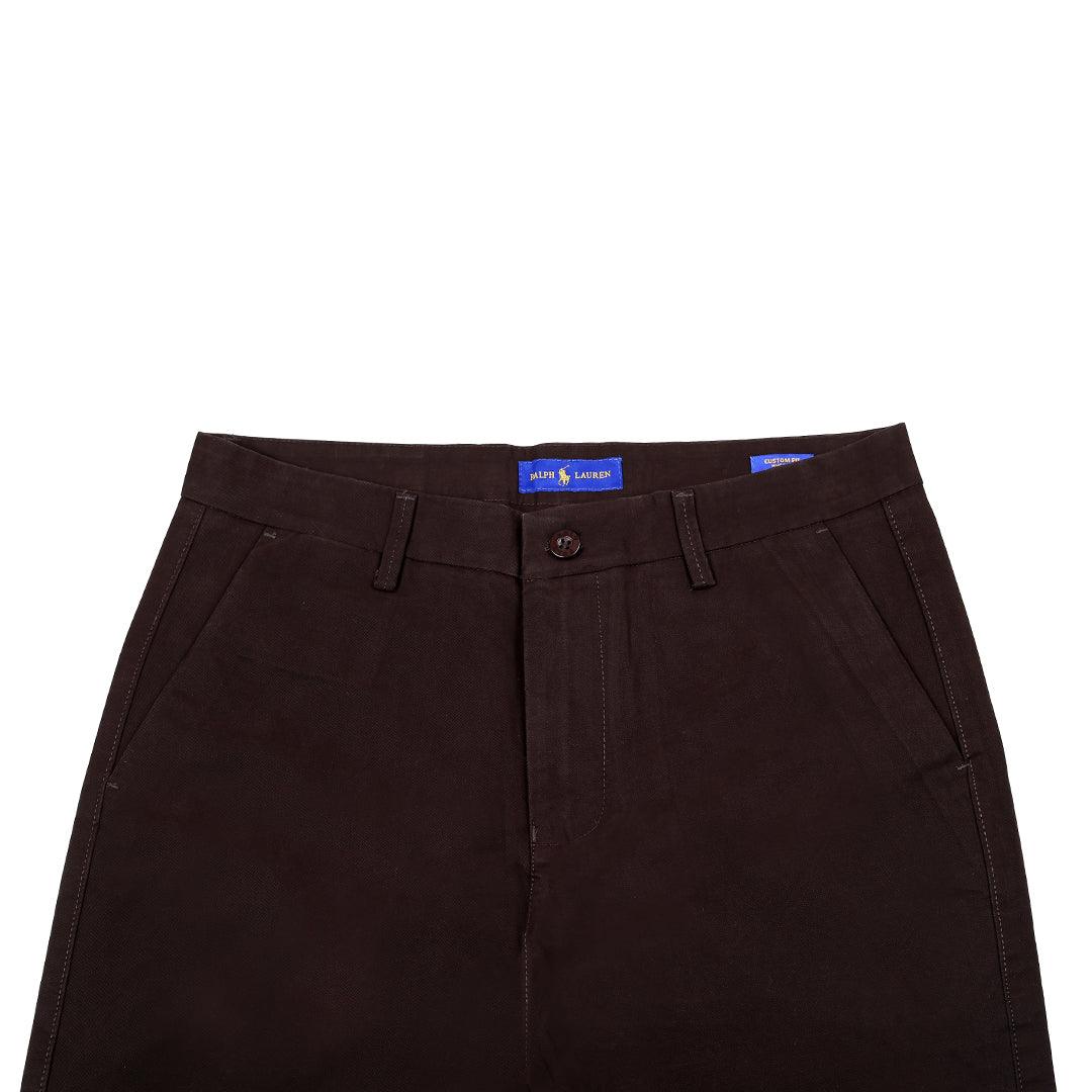 PRL Fashion Custom Fit Mesh Chinos-Coffee - Obeezi.com