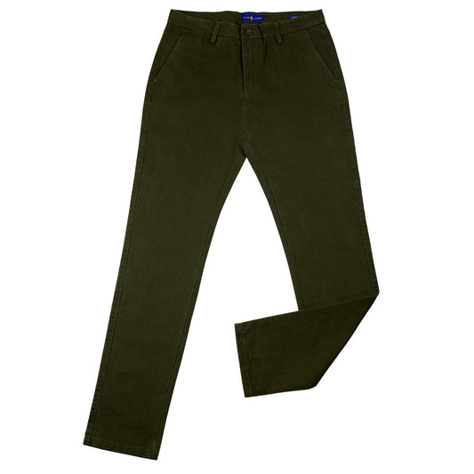 PRL Fashion Custom Fit Mesh Chinos-Green - Obeezi.com