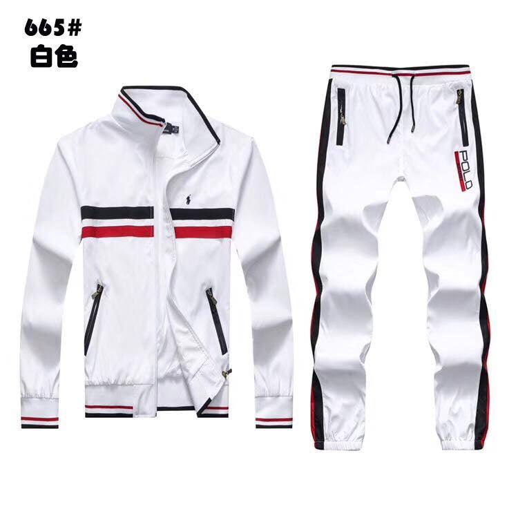 PRL Fashionable POLO Track Suit- White - Obeezi