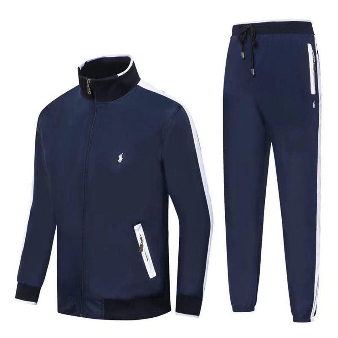 PRL Fashionable Small Pony Tailored Track Suit- NavyBlue - Obeezi