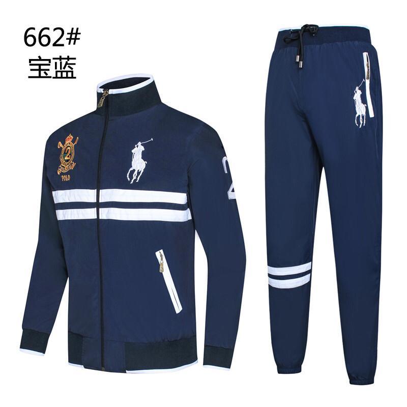PRL Fine Quality Navyblue Stripped Tracksuit - Obeezi
