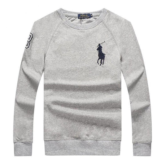 PRL Men's Lighter Weight Sweat Shirt - Ash - Obeezi.com