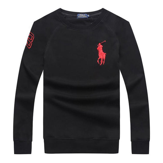 PRL Men's Lighter Weight Sweat Shirt - Black - Obeezi.com